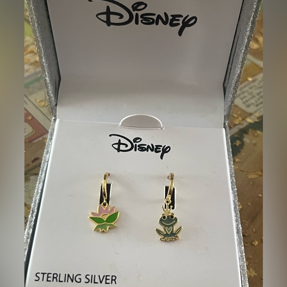 Disney Earrings Princesse and the Frog